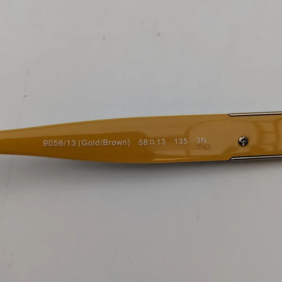 🕶️Frame Only! Coach HC7009Q Charity L024 Sunglasses 58/13 135 /ANL304🕶️ - Picture 5 of 8